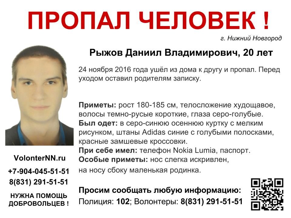 Поиск пропавших людей московская область по фото