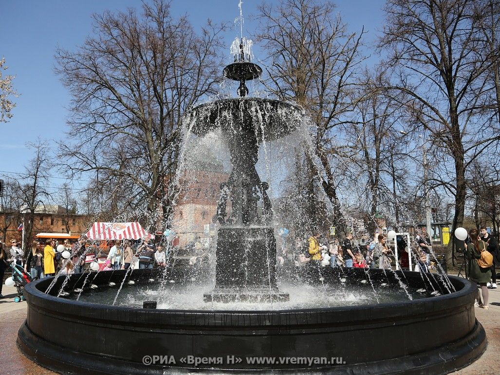 Фонтаны В Нижнем Новгороде Фото