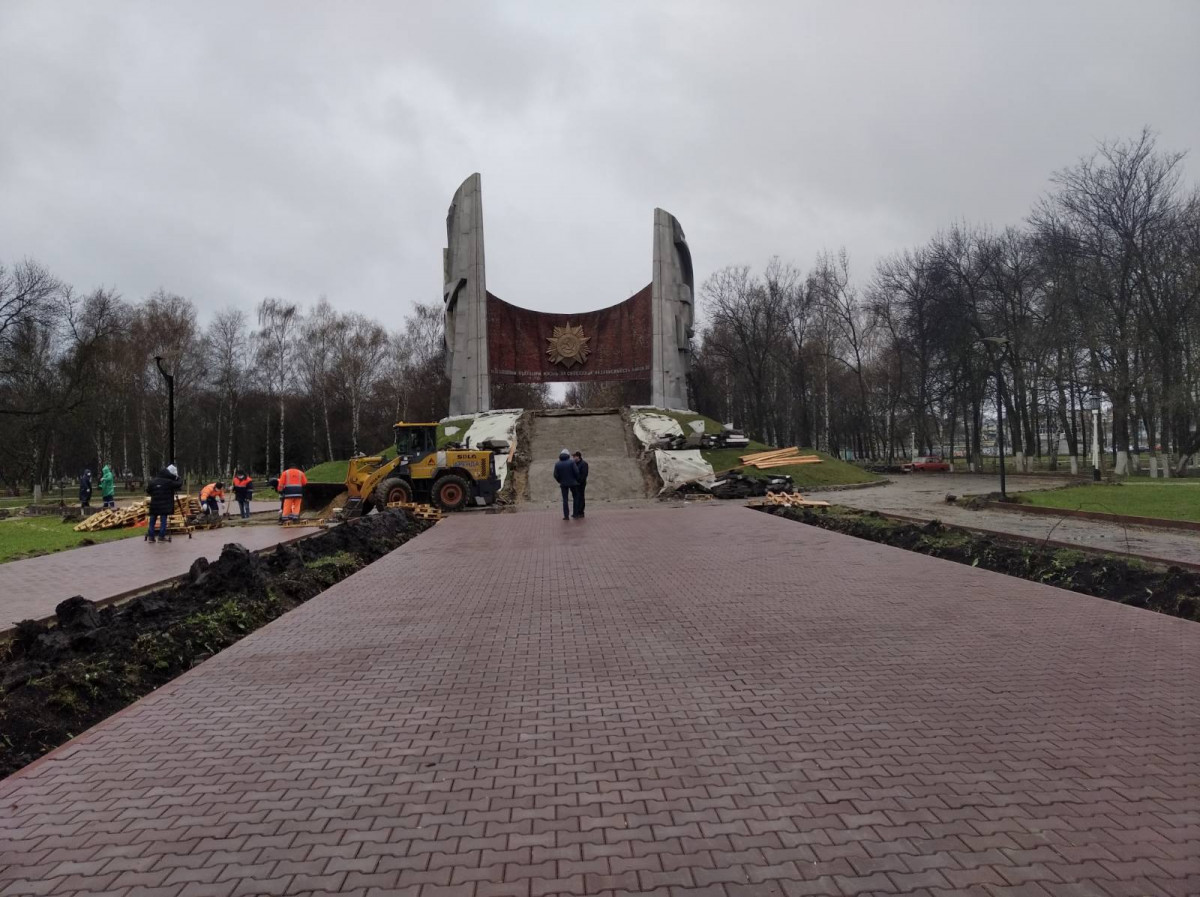 Парк славы на автозаводе Нижний Новгород