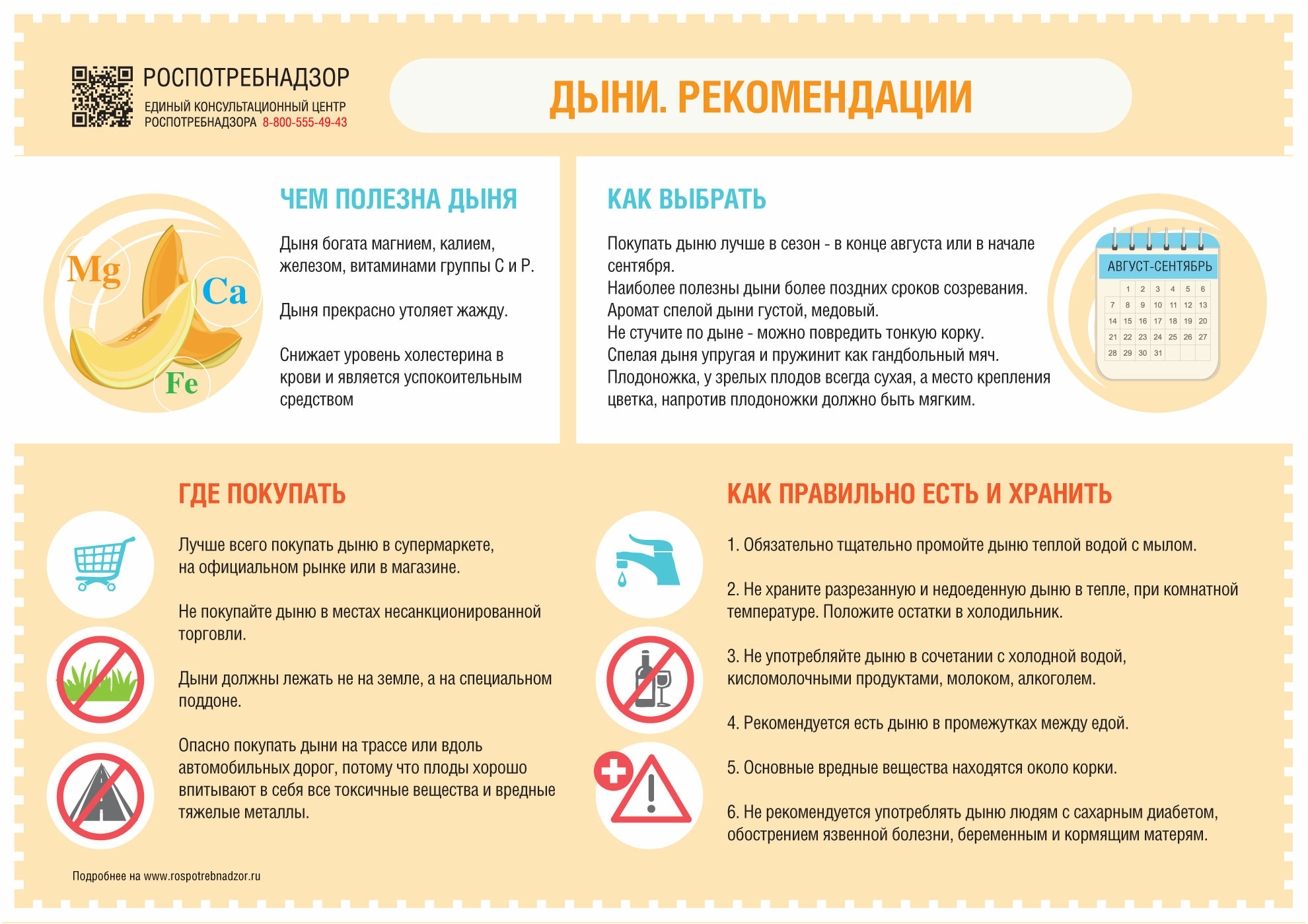 Роспотребнадзор рассказал, почему опасно покупать дыни у дорог |  Информационное агентство «Время Н»