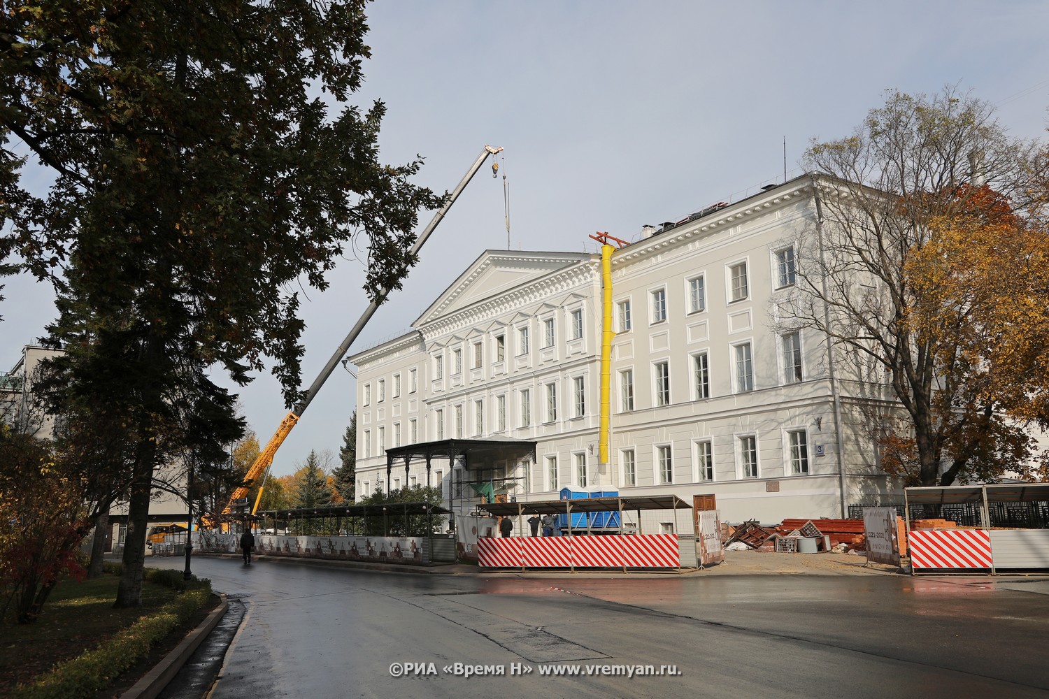 Нижегородский кремль продолжает преображаться к 800-летию города |  Информационное агентство «Время Н»