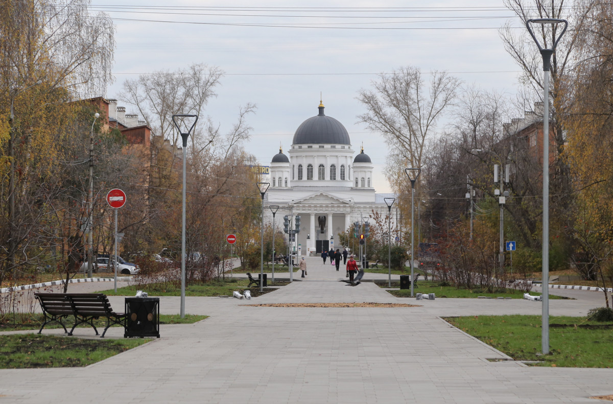 Два обновленных сквера открылись в Канавинском районе