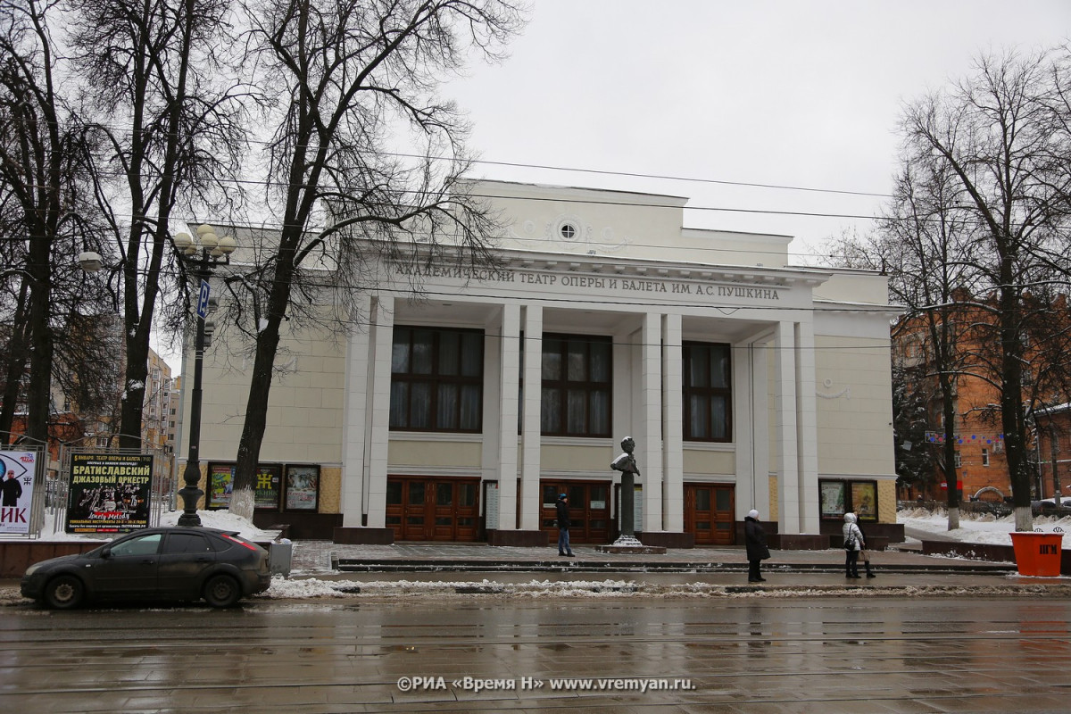 Нижегородский оперный театр готовится к премьере