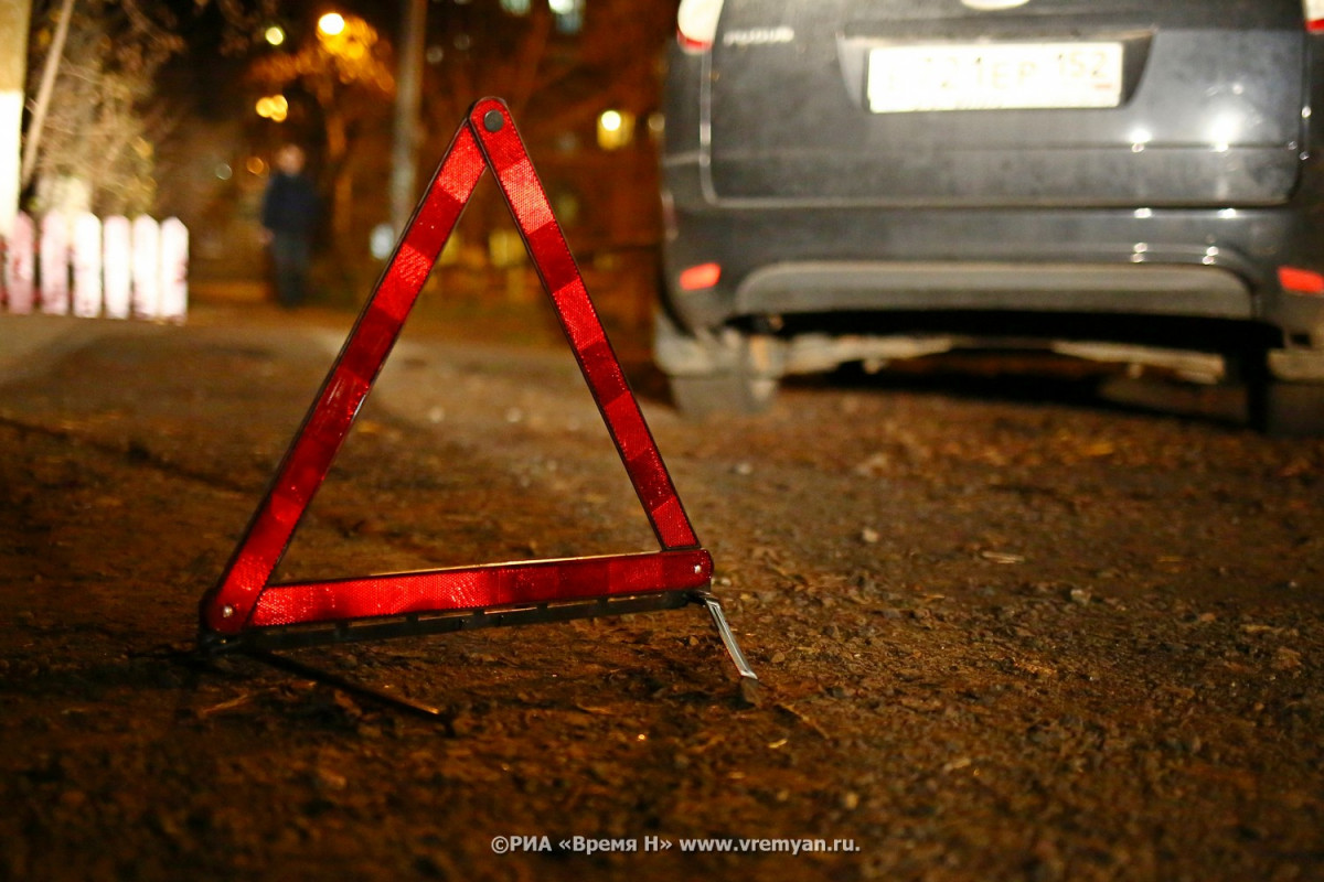 Два полицейских автомобиля столкнулись на площади Лядова