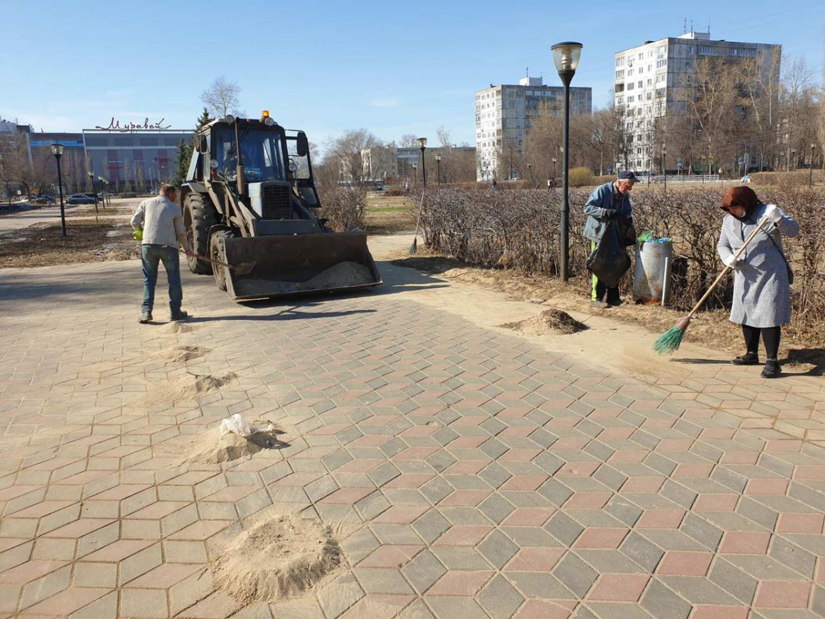 70 субботников пройдет в Ленинском районе в рамках месячника по благоустройству