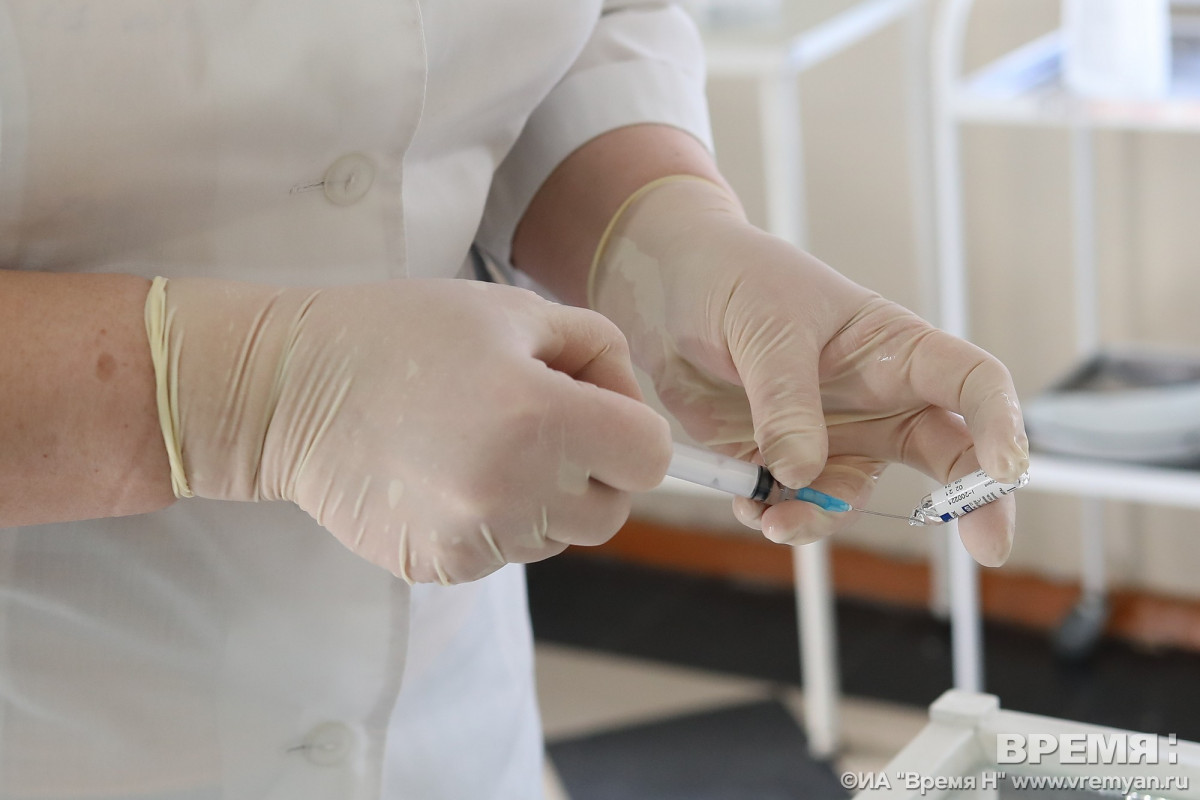 10,7 тысяч жителей Нижегородской области вакцинировались 24 июня