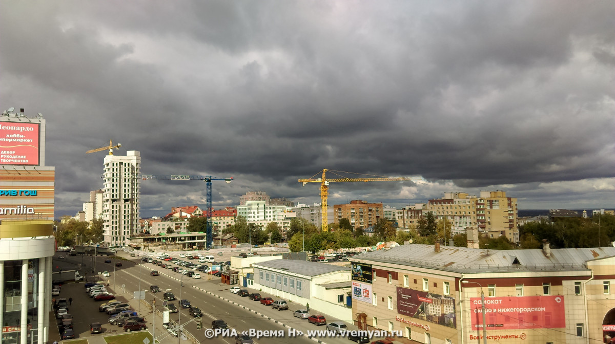 МЧС предупреждает нижегородцев о надвигающейся грозе