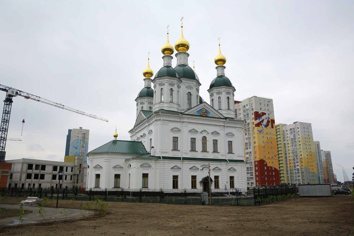 Храм князя Георгия Всеволодовича готовится к освящению в Автозаводском  районе | Информационное агентство «Время Н»