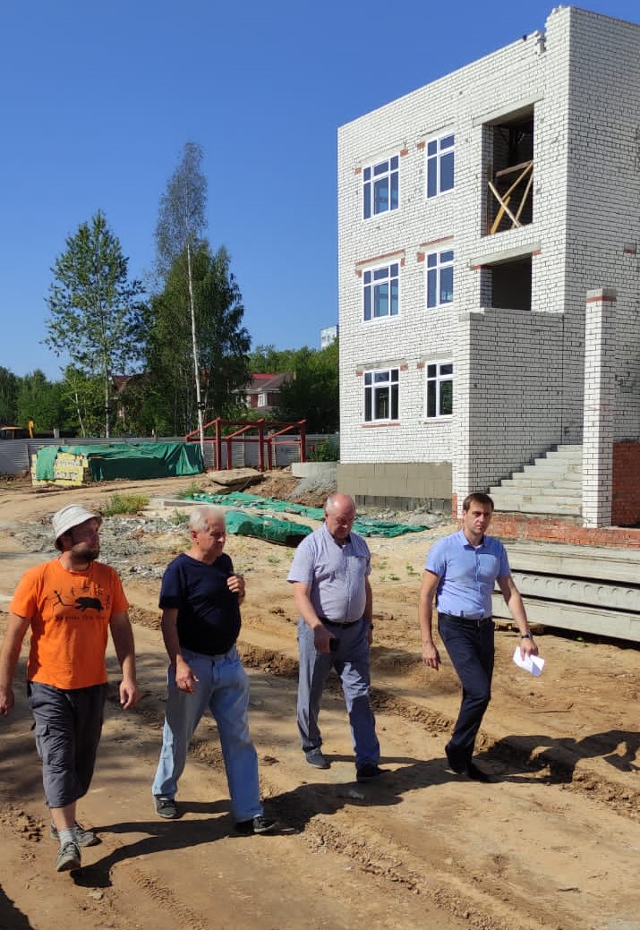 Новый детский сад на 320 мест строится в Приокском районе