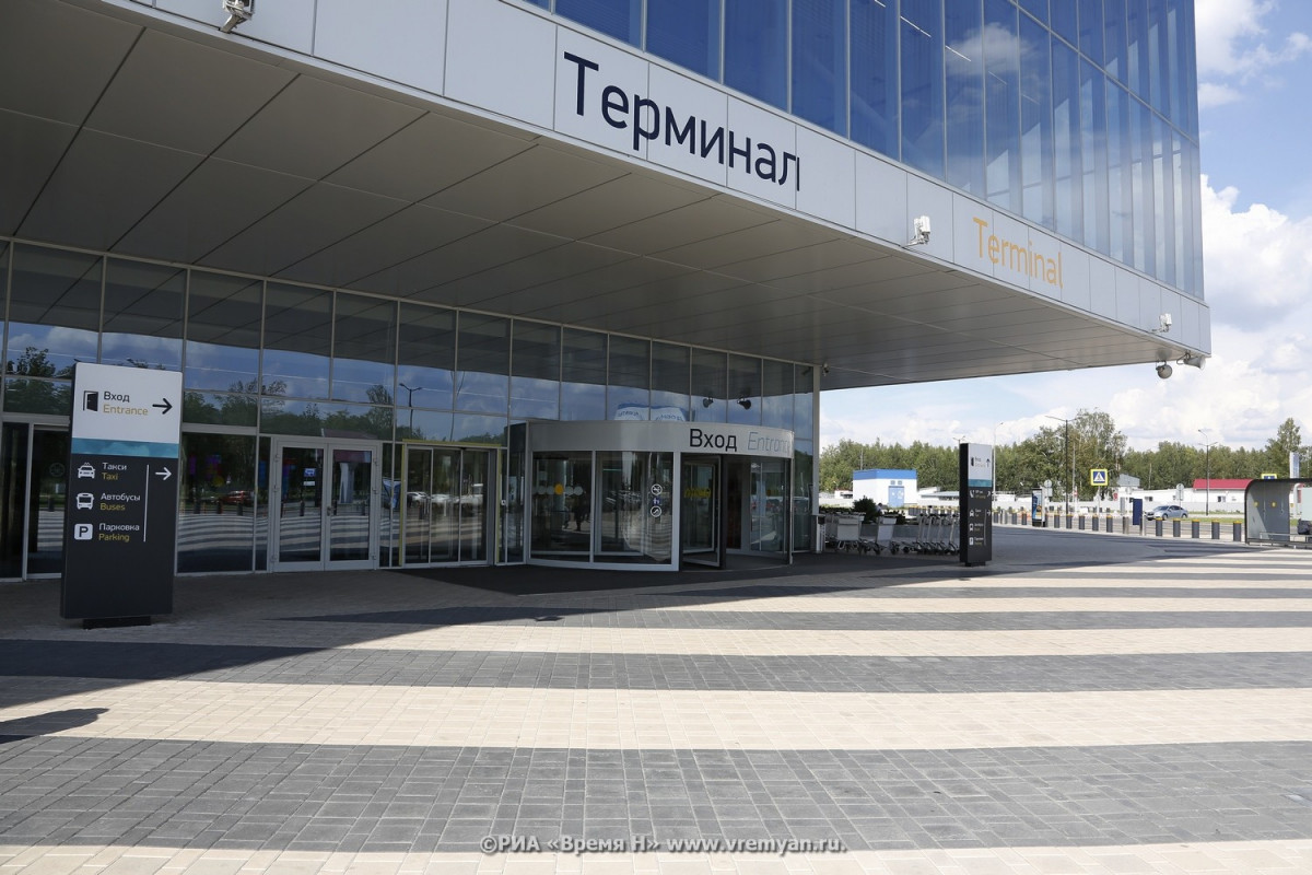 Более 530 тысяч человек обслужил нижегородский аэропорт им. Чкалова за лето