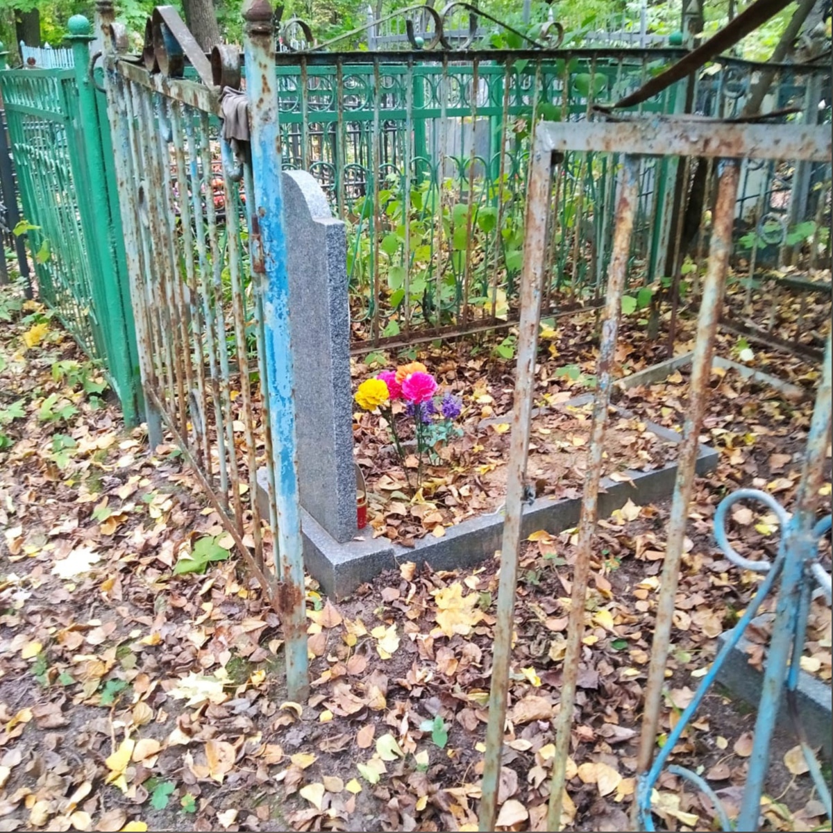Красная Этна кладбище