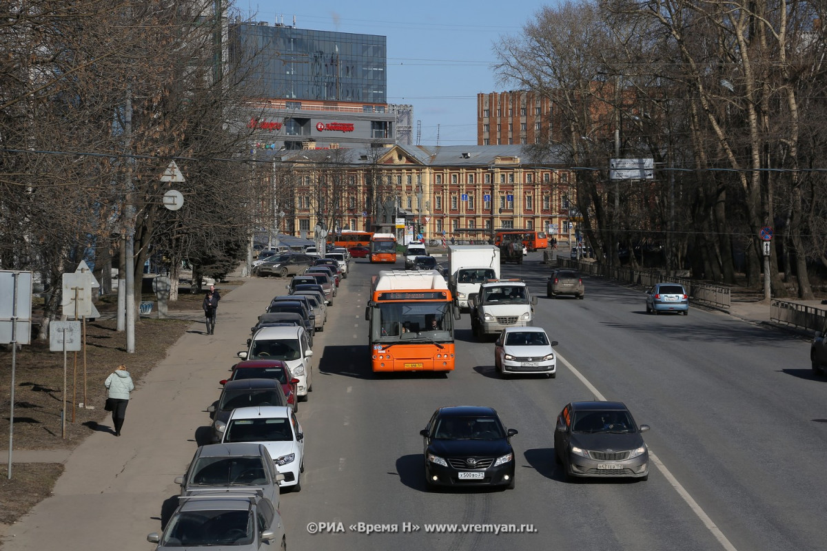 Пробки сковали движение в Нижнем Новгороде вечером 8 октября |  Информационное агентство «Время Н»