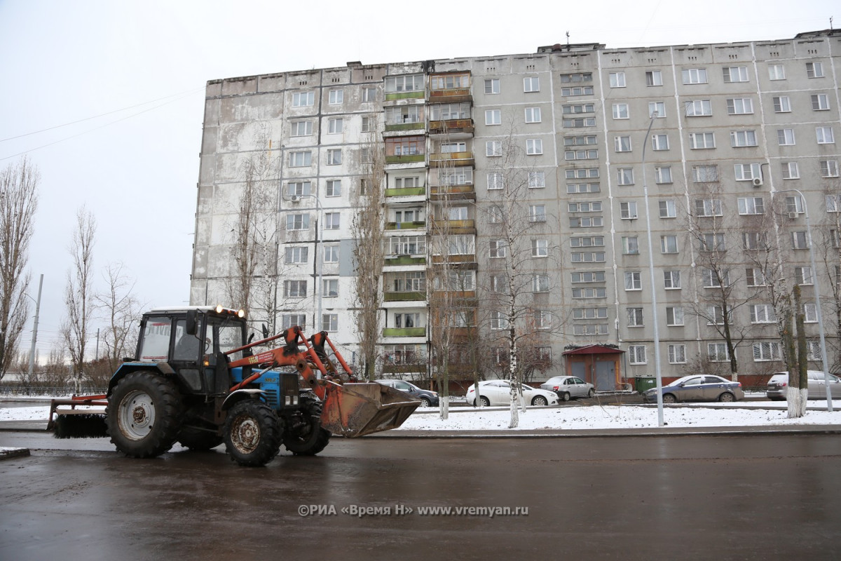 В Нижнем Новгороде достаточно дворников для работы в зимний период