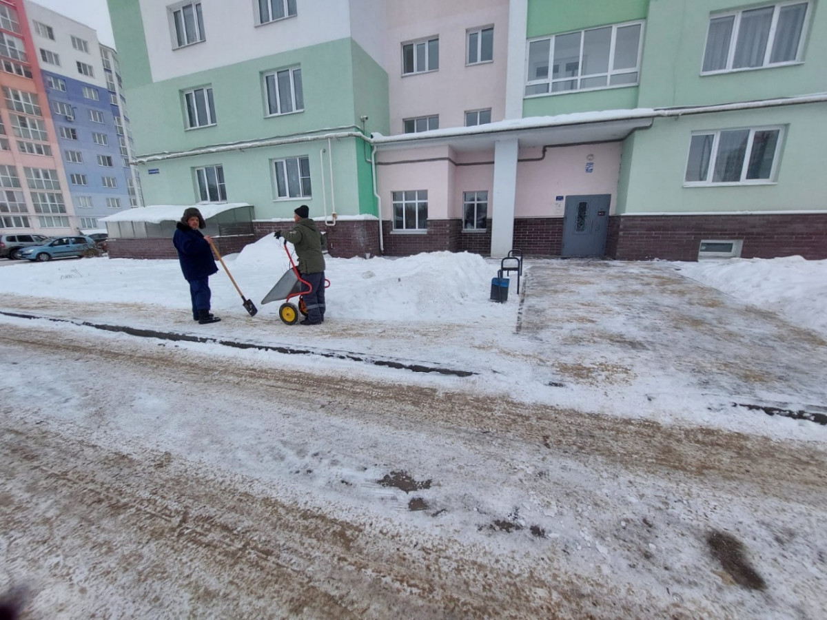 Пять административных дел за плохую уборку снега во дворах возбуждено в  городе Бор за неделю | Информационное агентство «Время Н»