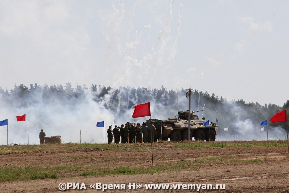 Учебные стрельбы проходят на военных полигонах Нижегородской области 1 и 2 марта