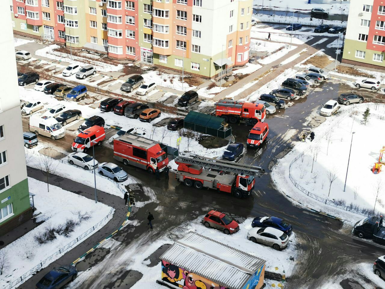 Пожар в многоквартирном доме ЖК «Цветы» ликвидировали | Информационное  агентство «Время Н»