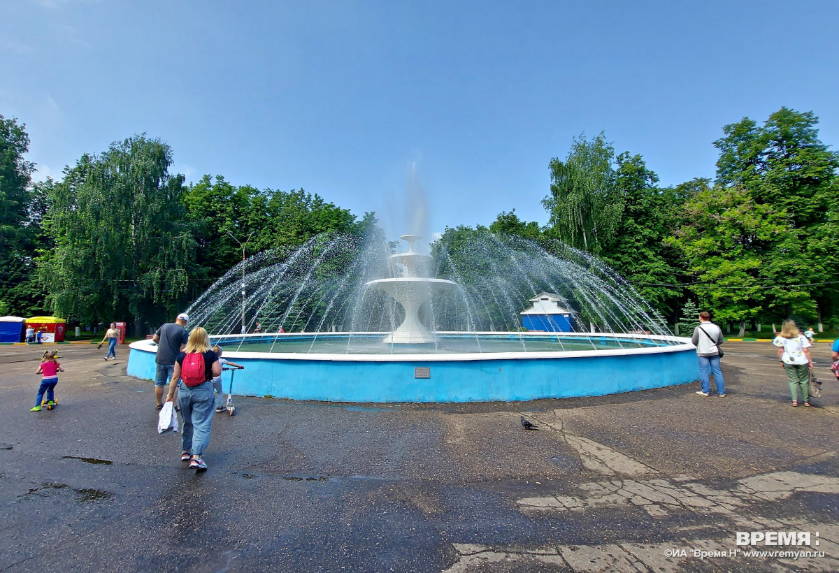 Все нижегородские фонтаны запустят к 9 мая