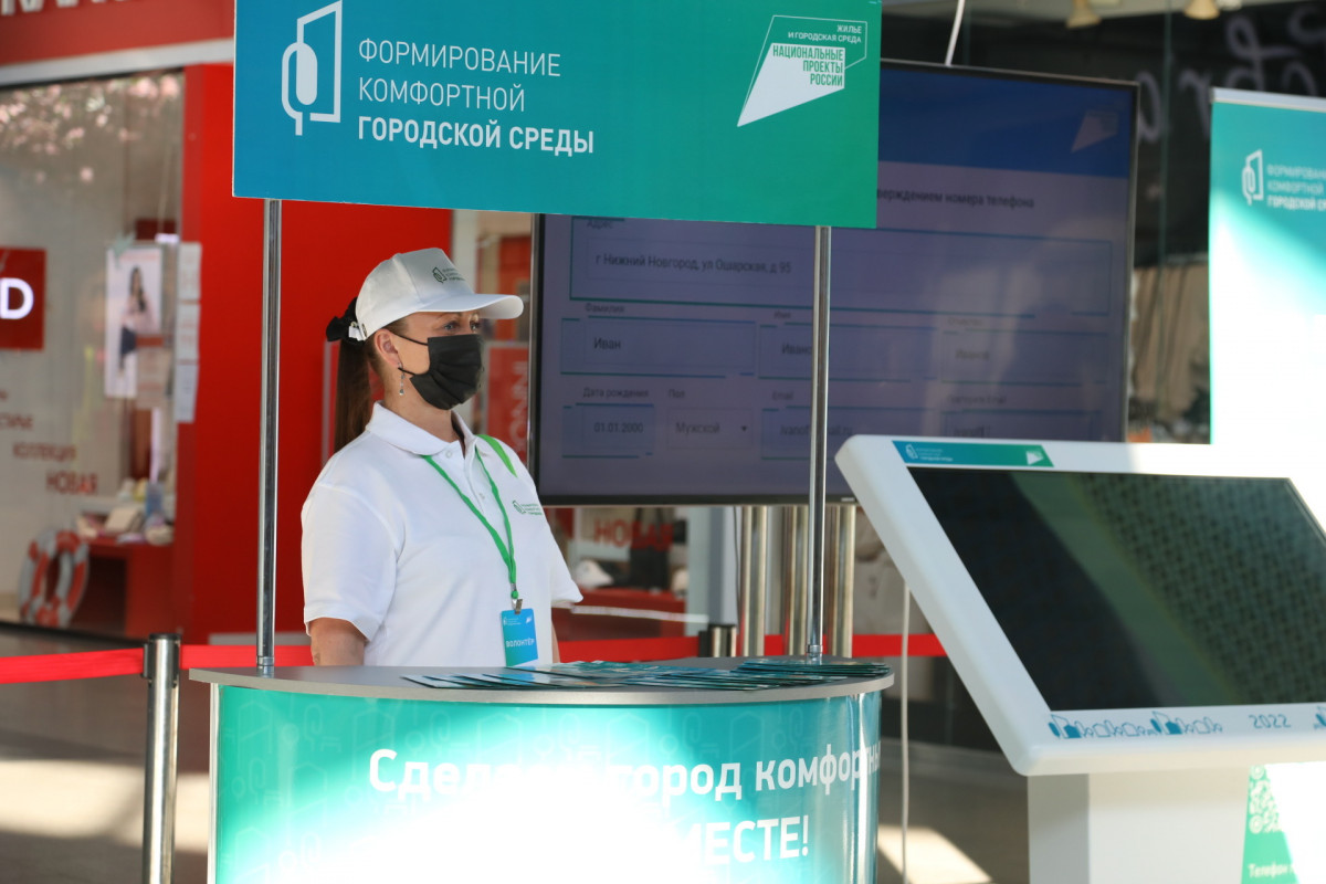 Более 12 000 нижегородцев высказались за территории для благоустройства в первый день голосования