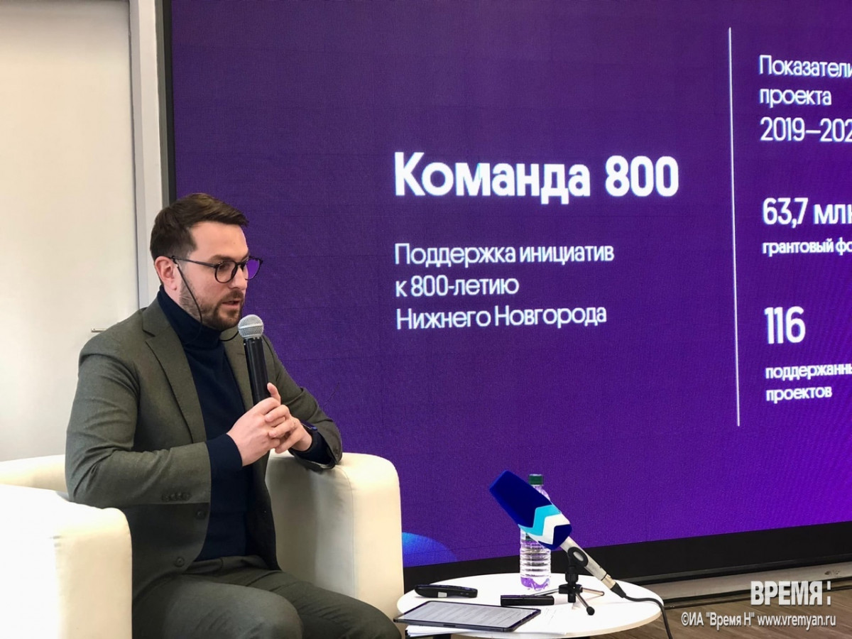 Беркович: «Команда 800» сейчас трансформируется в поддержку креативных индустрий