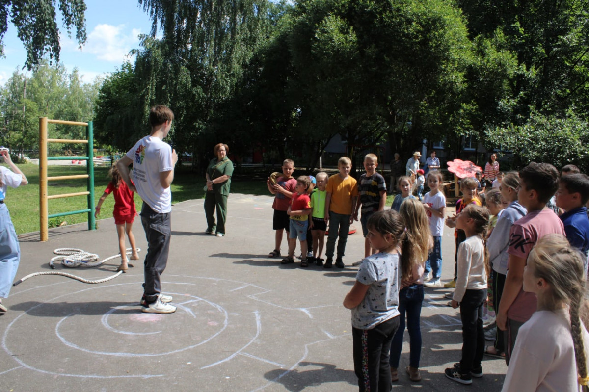В Нижнем Новгороде стартовал проект дворовых игр «Играем вместе»