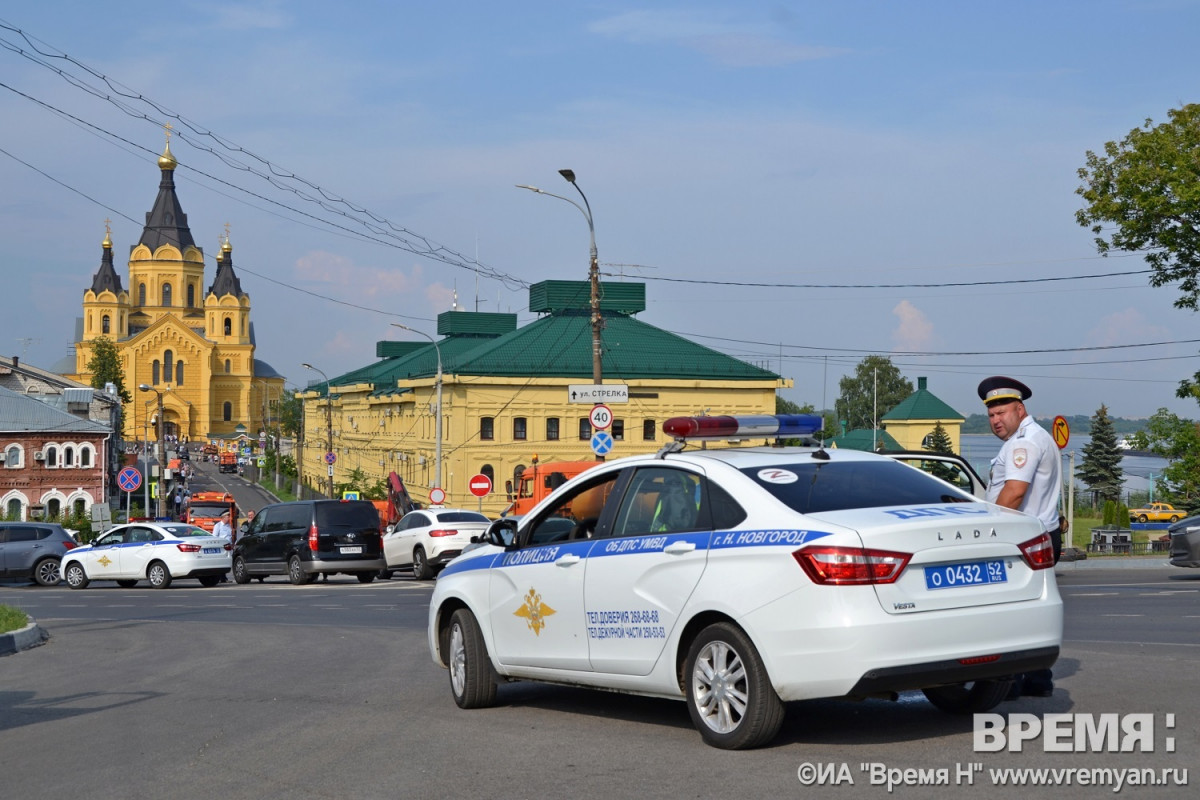 Движение транспорта временно приостановят на участке улицы Приволжская Слобода в Нижнем Новгороде
