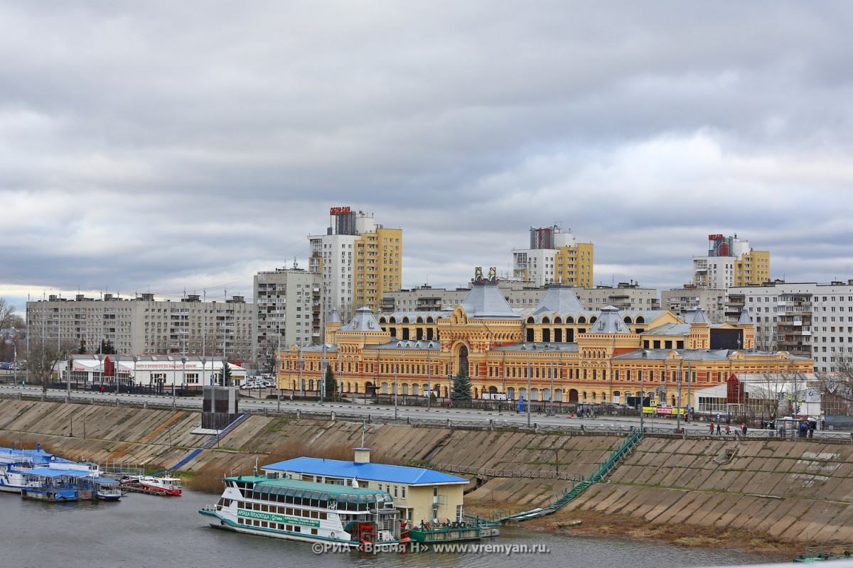 Пасмурная погода и до +12°C ожидается в Нижнем Новгороде 29 сентября