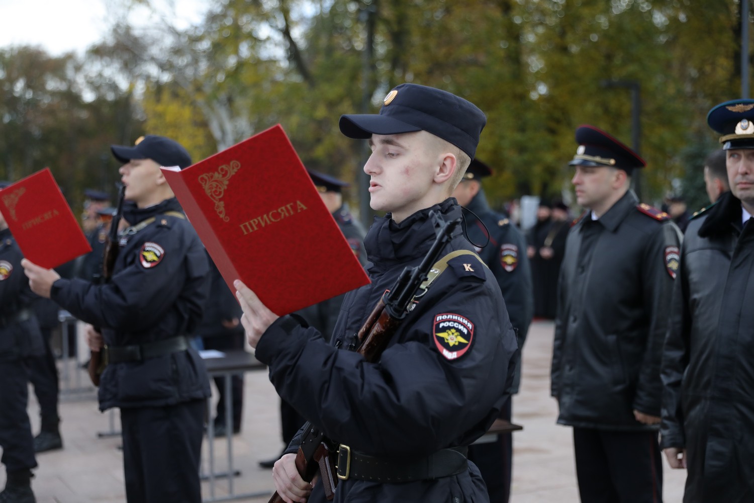 Курсанты Нижегородской академии МВД России приняли присягу | Информационное  агентство «Время Н»