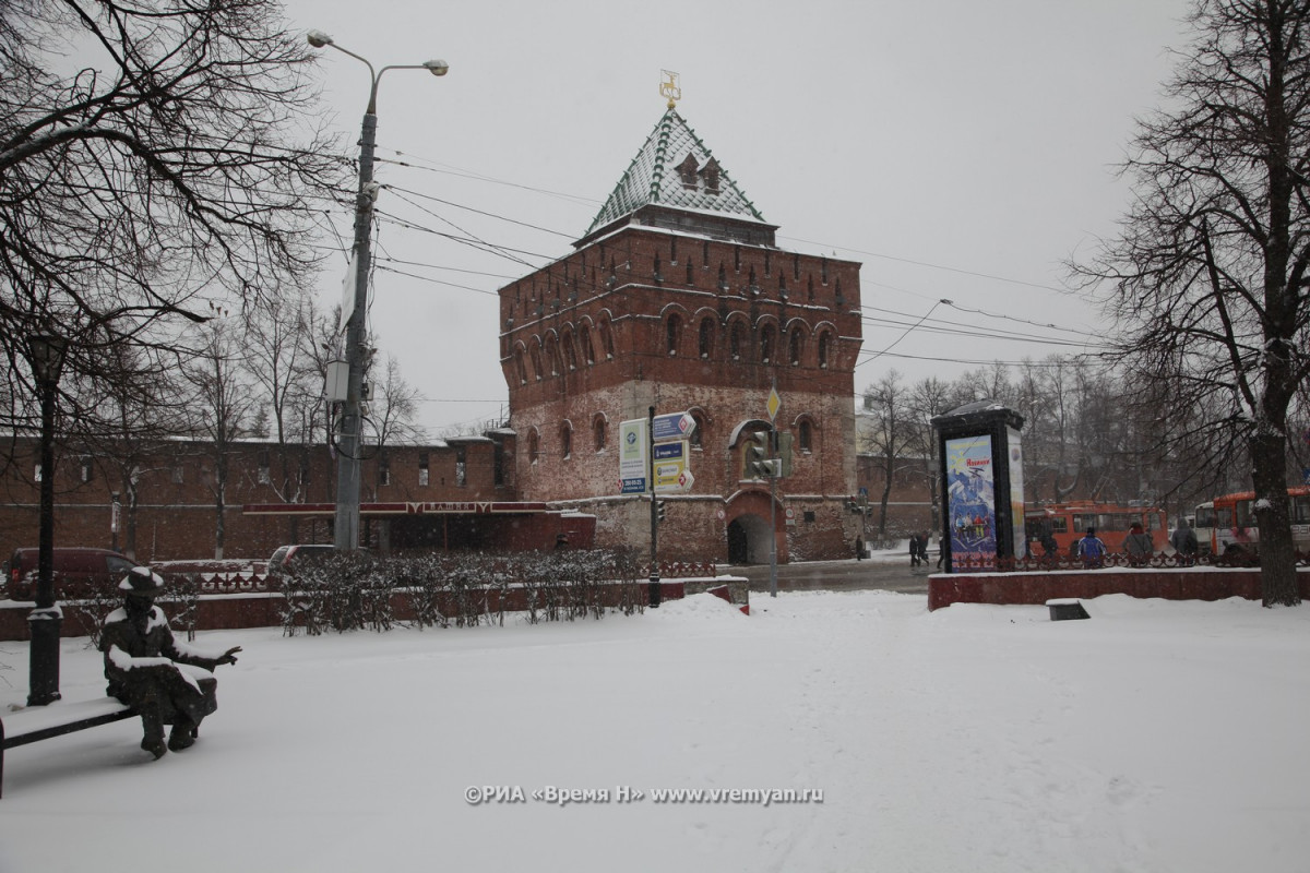 Пасмурную погоду и до -15 прогнозируют в Нижнем Новгороде в начале недели
