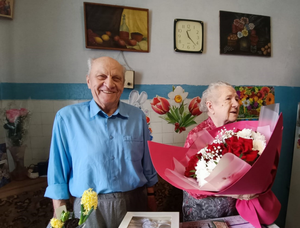 Семья сормовичей Зеляниных отметила 60 лет совместной жизни