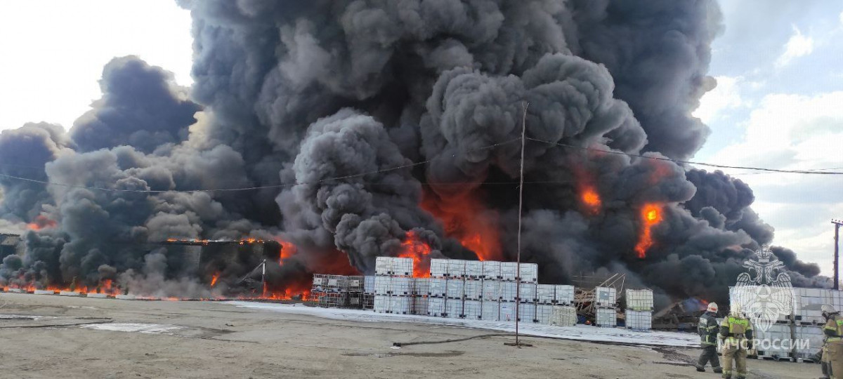 Нижегородская Гострудинспекция выясняет обстоятельства пожара в промзоне Дзержинска