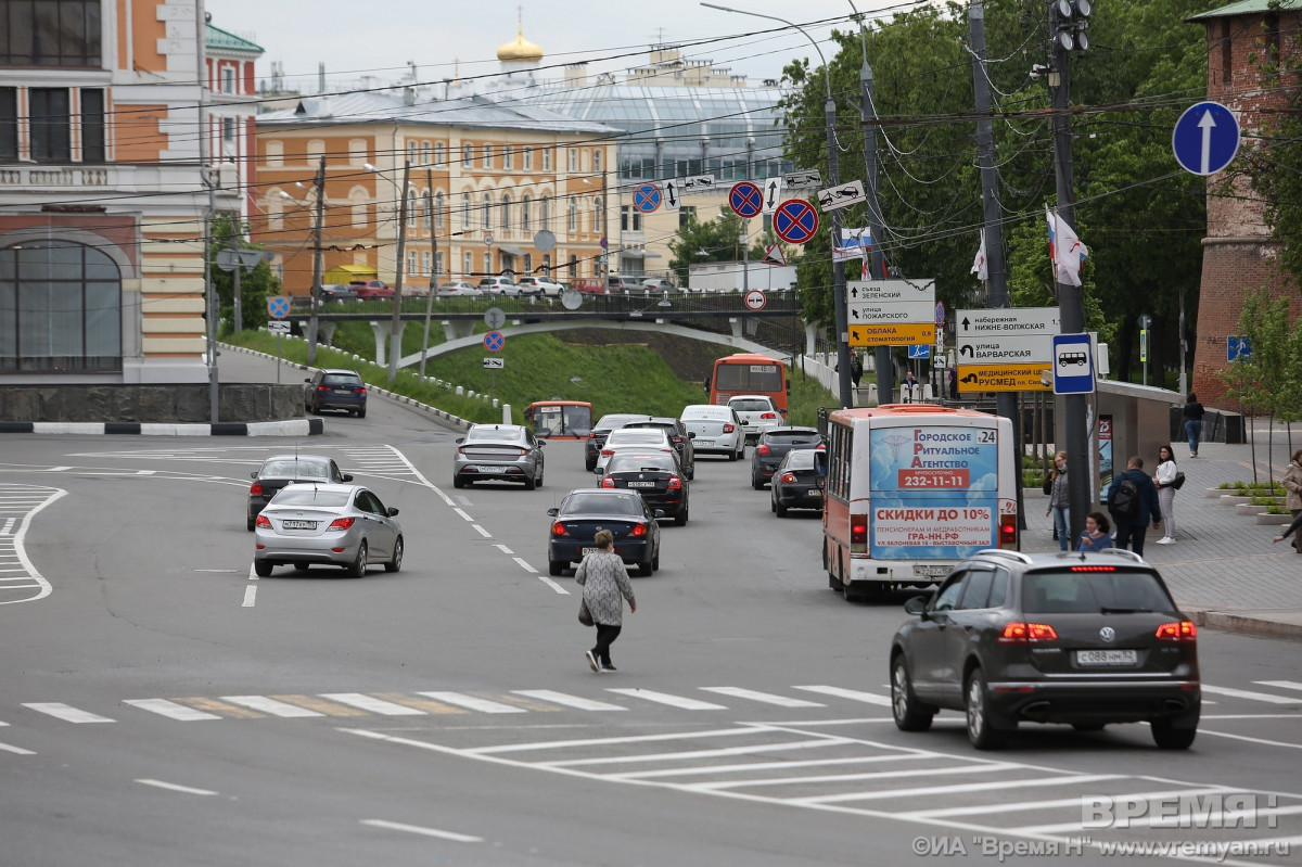 Движение транспорта приостановят в центре Нижнего Новгорода 7 мая