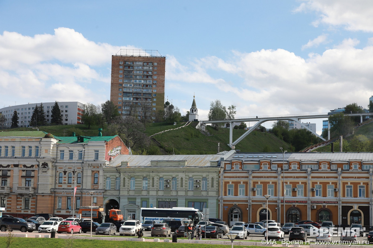 18 мая в Нижнем Новгороде столбики термометров поднимутся до +26°С