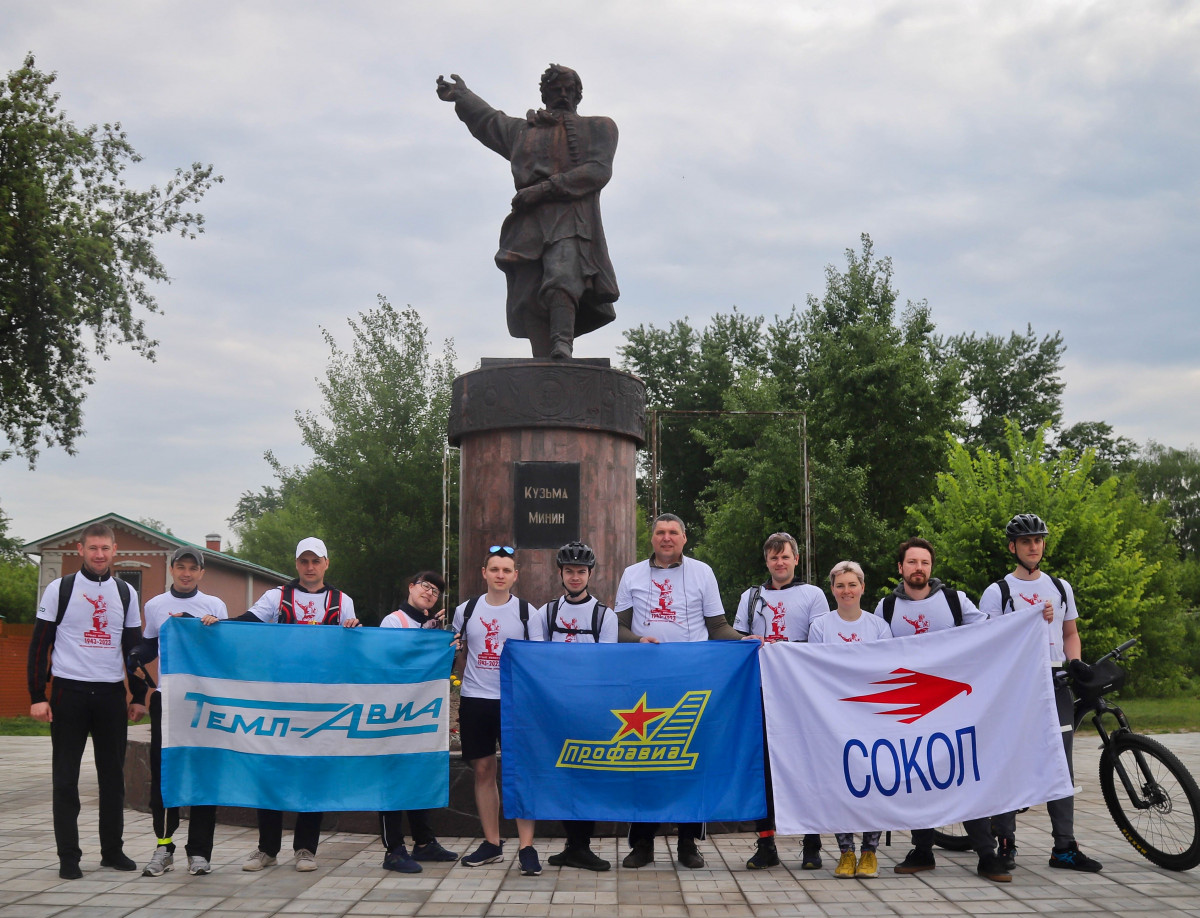 Более 300 человек приняли участие в велопробеге «Дорога Минина» в Балахнинском округе