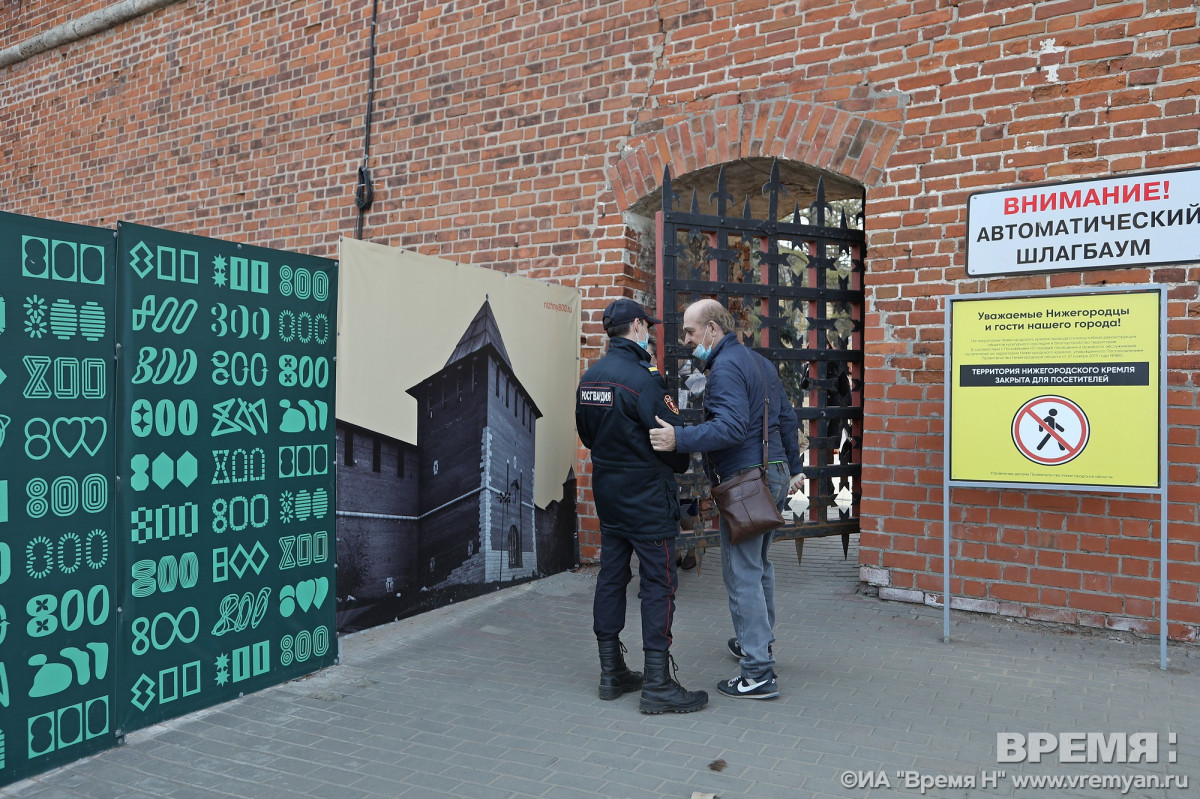 Вход в Нижегородский кремль откроют только через арку у Кладовой башни