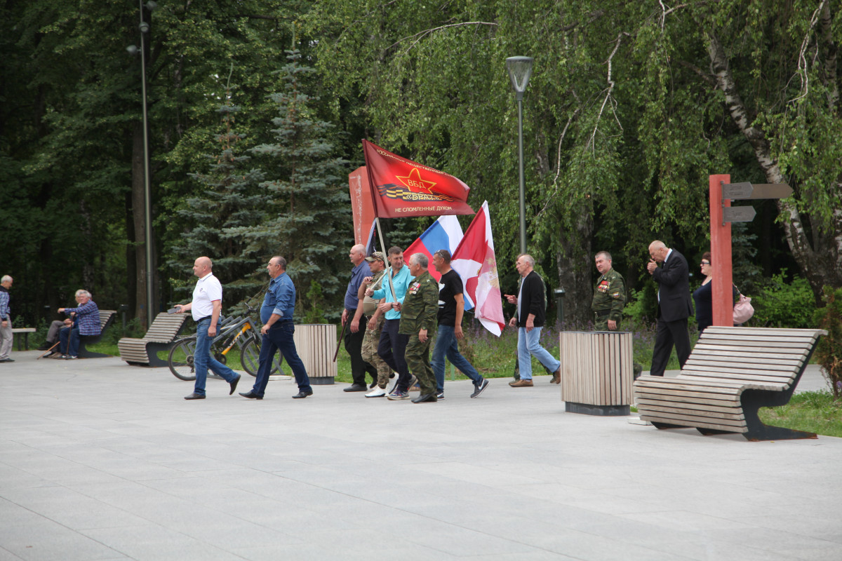 Митинг в память о павших в Афганистане и Чечне нижегородцах прошел в парке  «Швейцария» | Информационное агентство «Время Н»