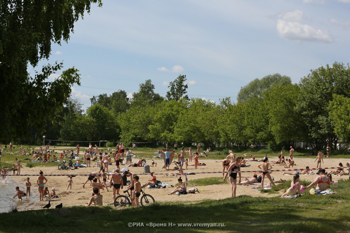 В Нижегородской области открыт для купания 41 пляж