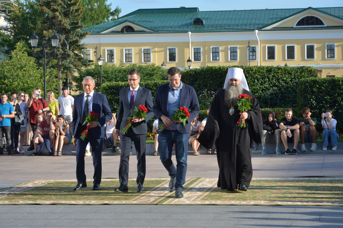 Память основателей Нижнего Новгорода почтили в День города