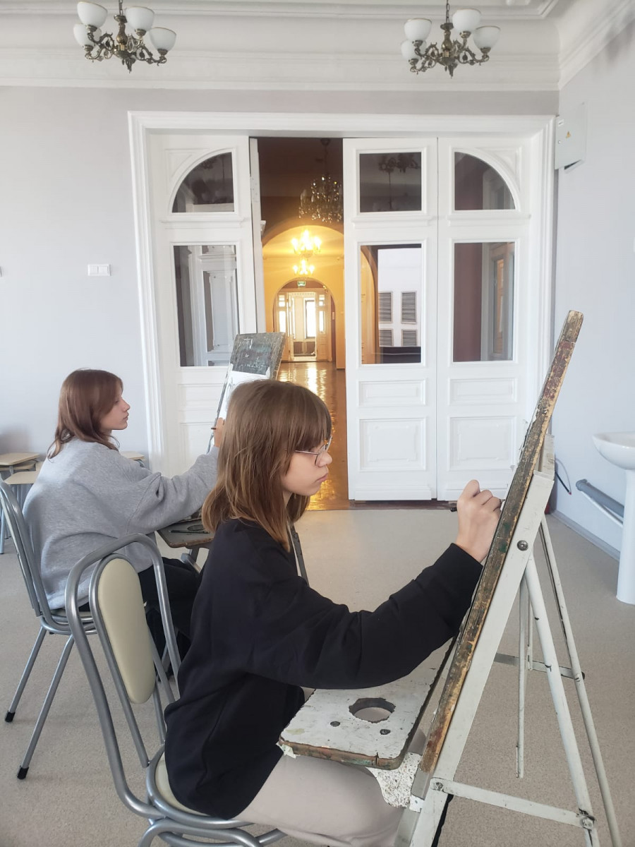 Занятия возобновились в Детской художественной школе №1 в Нижнем Новгороде