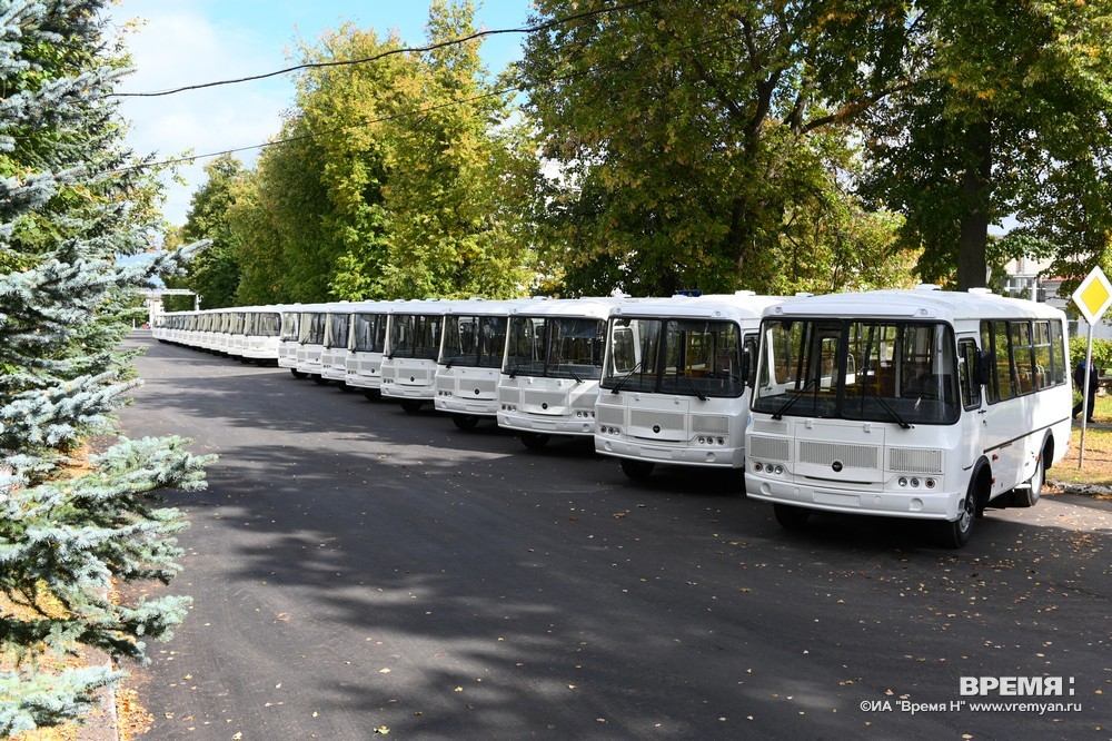 Первую партию новых павловских автобусов ПАЗа закупили для Нижегородской области