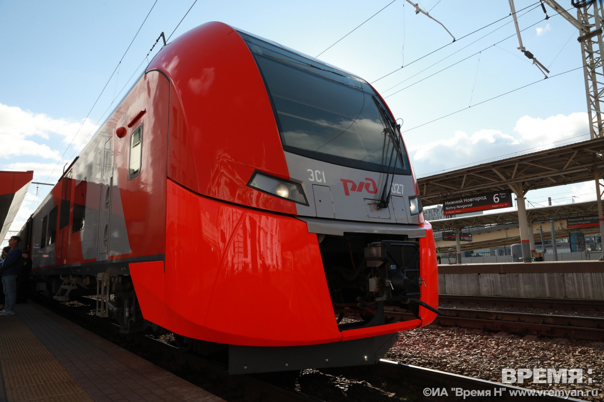Перевозки на популярных железнодорожных маршрутах из Нижнего Новгорода выросли на 8,5%