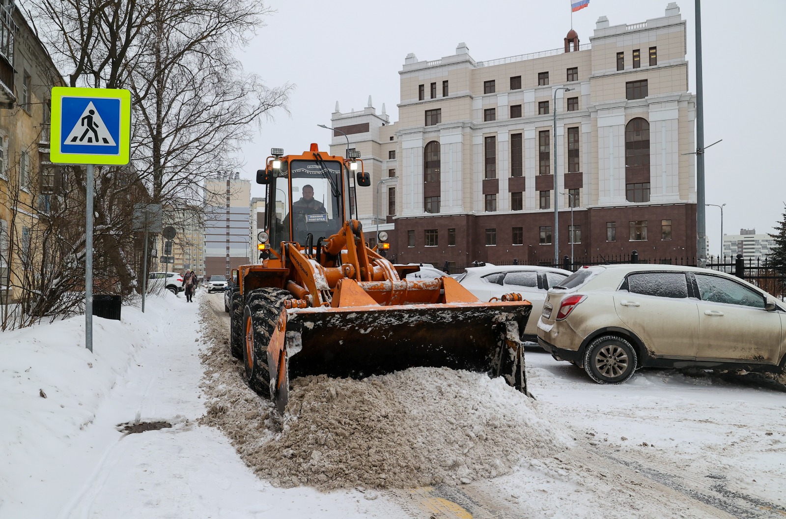 Качество работ по уборке снега проверили в рамках объезда в Нижнем  Новгороде | Информационное агентство «Время Н»