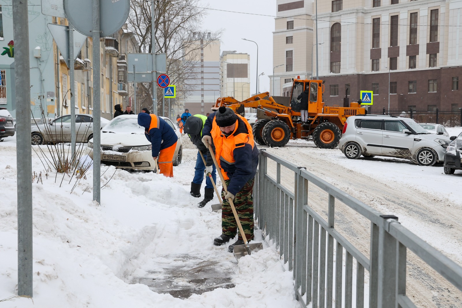 Шалабаев поручил главам районов Нижнего Новгорода проверить, как убирают снег