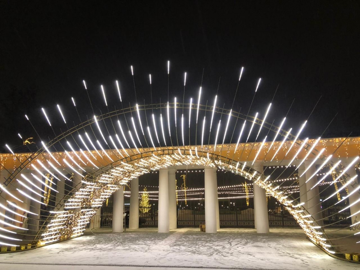 Новый светящийся объект зажегся в парке нижегородском «Швейцария»