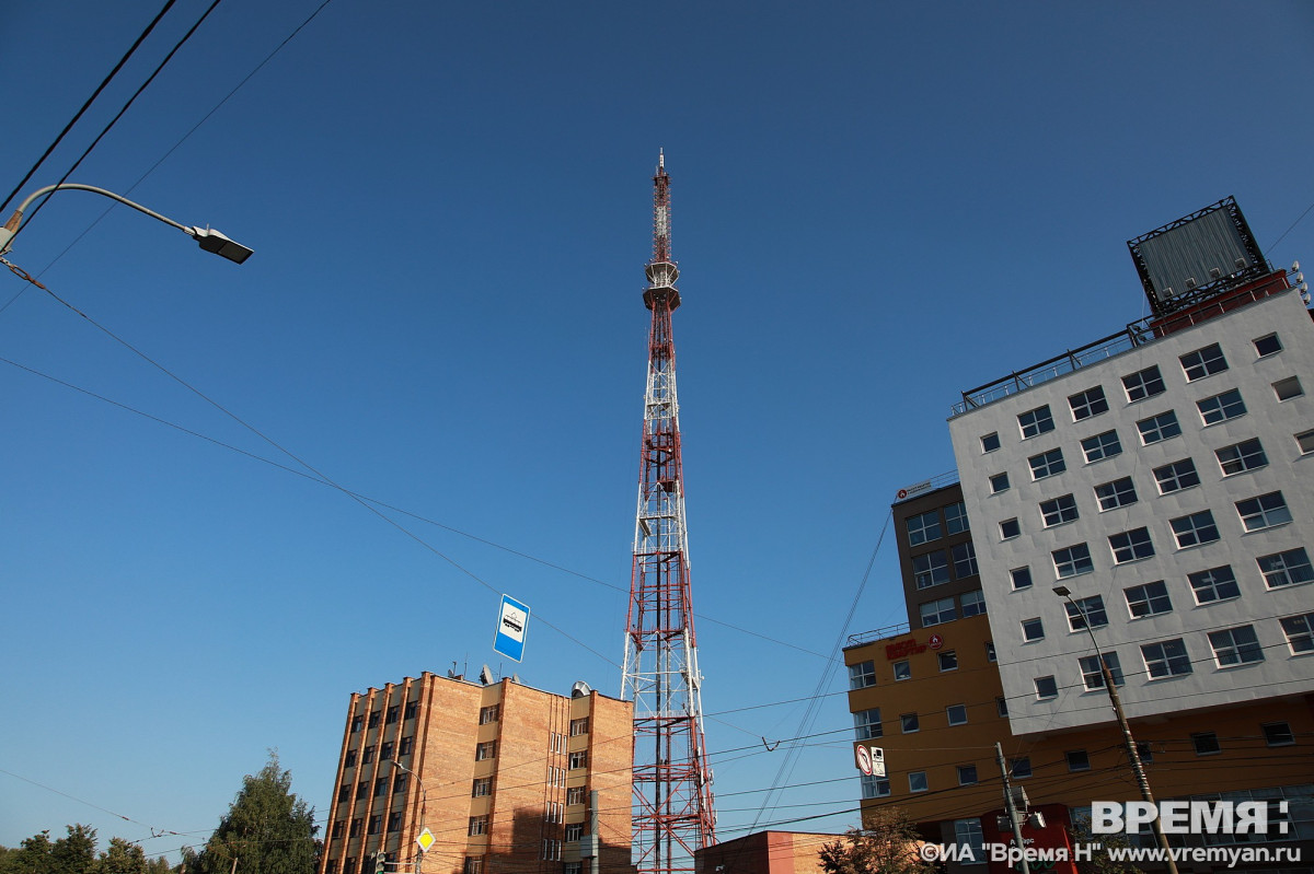 Нижегородская телебашня включит подсветку в честь открытия площадки «Спорт  Порт» | Информационное агентство «Время Н»