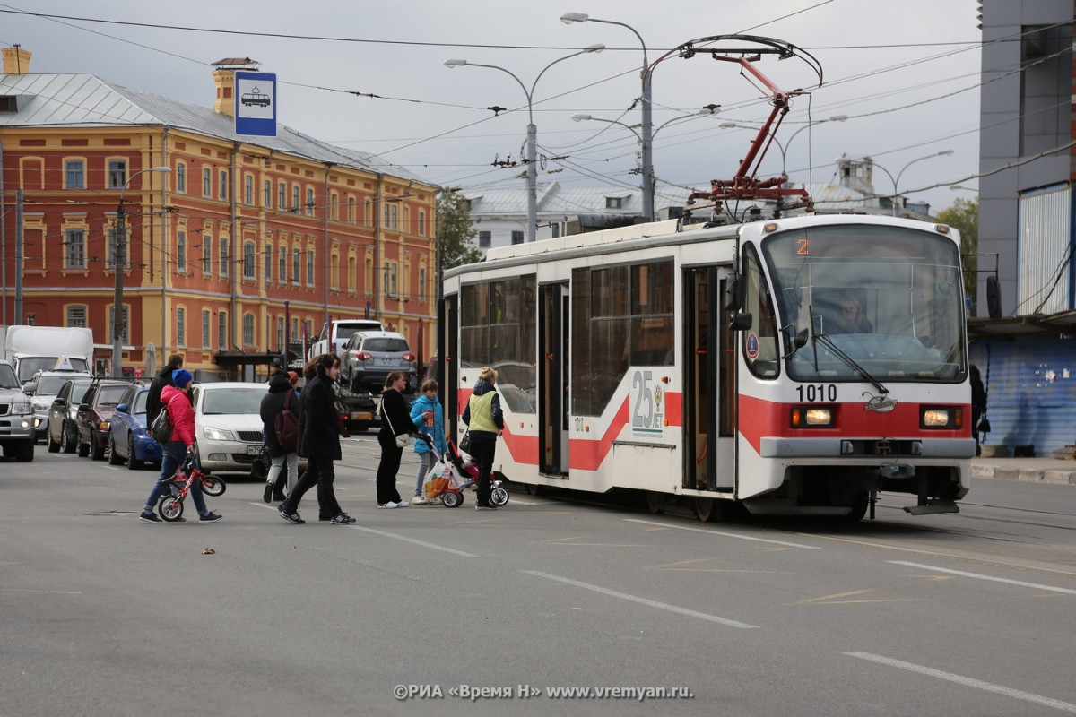 Работа трамваев в Нижнем Новгороде в рождественскую ночь будет продлена