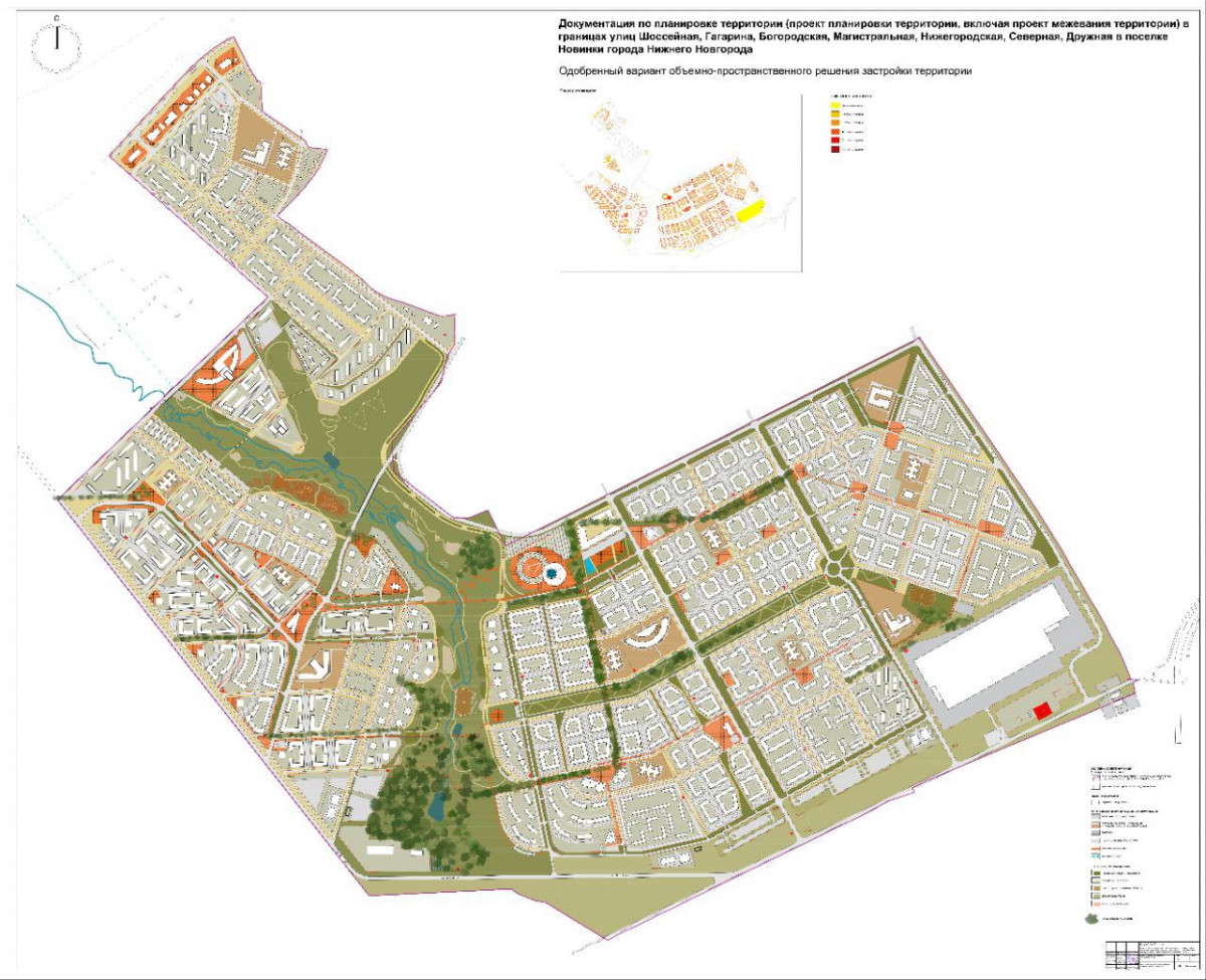 Минград Нижегородской области утвердил градостроительную документацию для  поселка Новинки | Информационное агентство «Время Н»