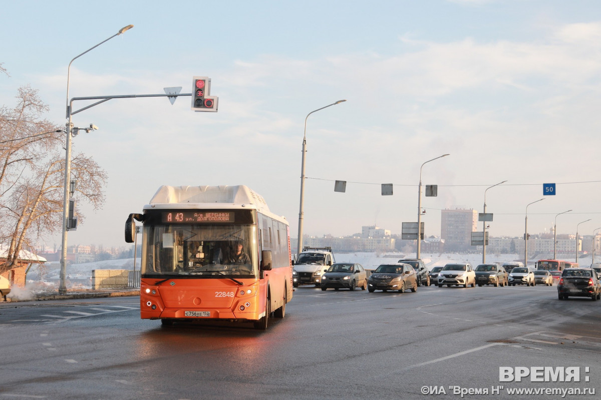 Водителей нижегородских автобусов снова оштрафовали