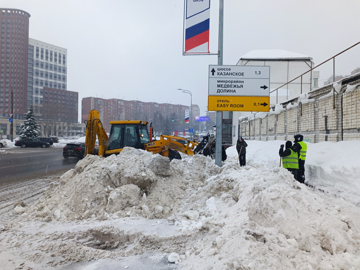 С 50 нижегородских улиц уберут снег дорожно-коммунальные службы в ночь на 3  февраля | Информационное агентство «Время Н»