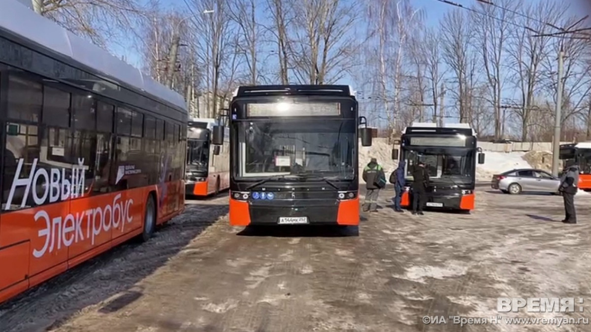 Электробусы готовятся выйти на новый маршрут в Нижнем Новгороде