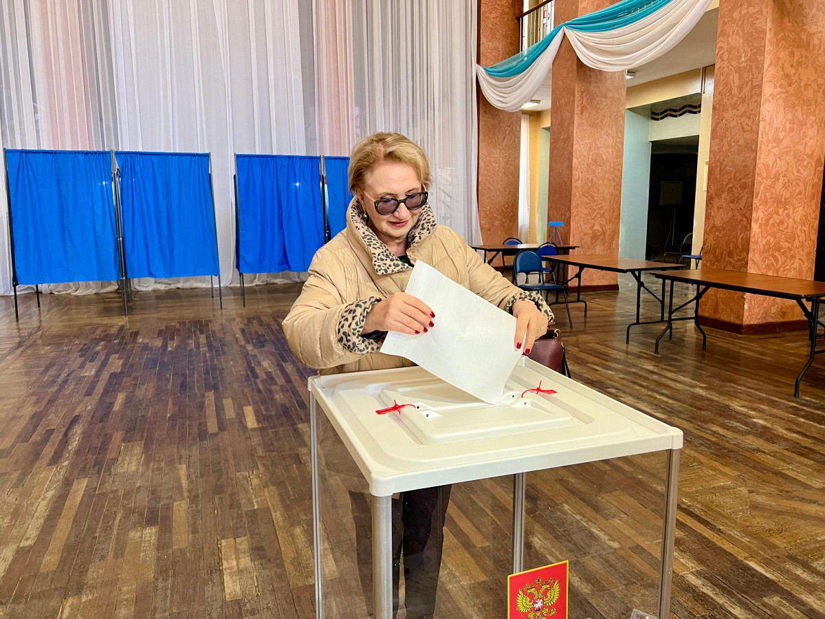 Назарова: во время беспрецедентного давления на нашу страну особенно важен выбор президента